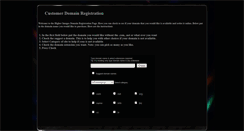 Desktop Screenshot of chooseyourdomain.higherimages.com